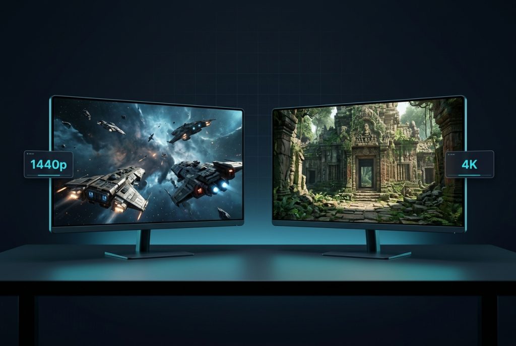 1440p or 4k for gaming: the monitor buyer’s verdict
